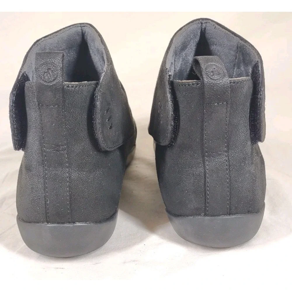 Anodyne No. 91‎ Casual Ankle Boots Black Vegan Leather Womens Size US 7.5W